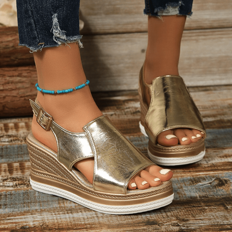 Dames Sandalen Met Voorgevormde Zool 7
