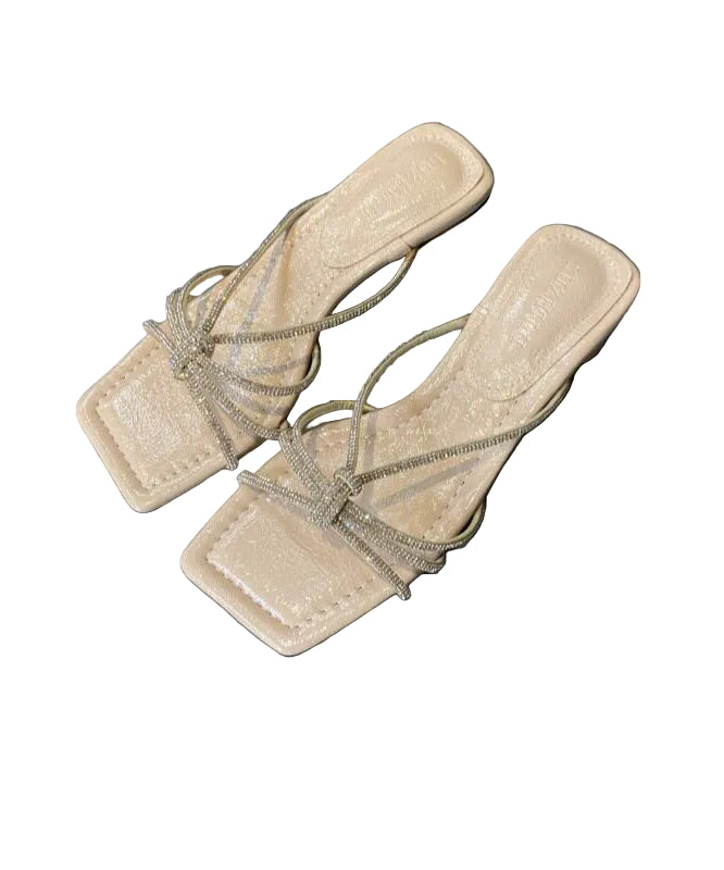 Dames Sandalen Peep Toe met Split 0
