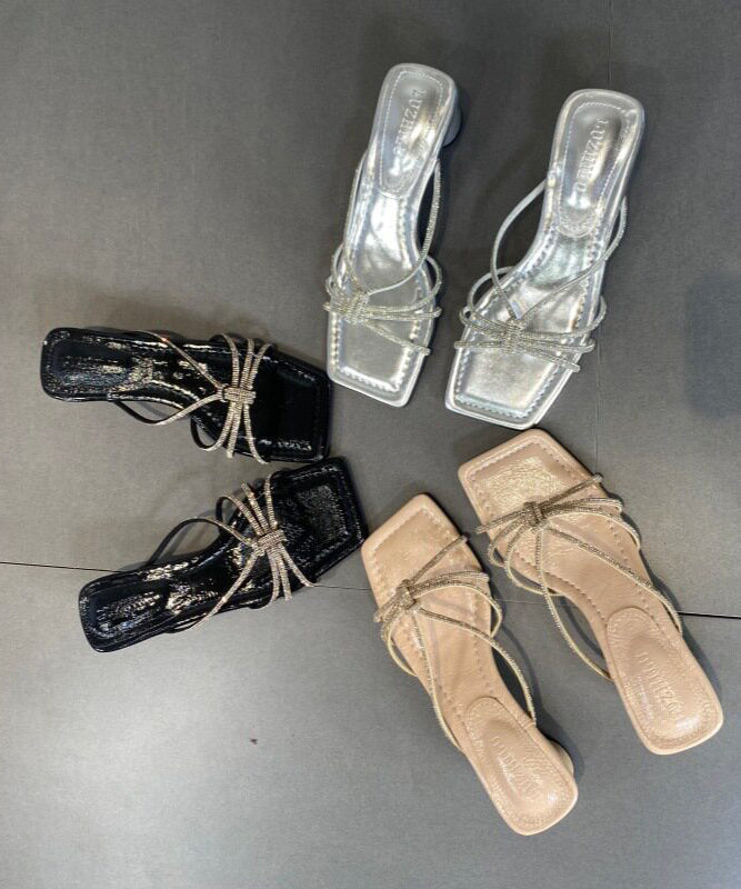Dames Sandalen Peep Toe met Split 3