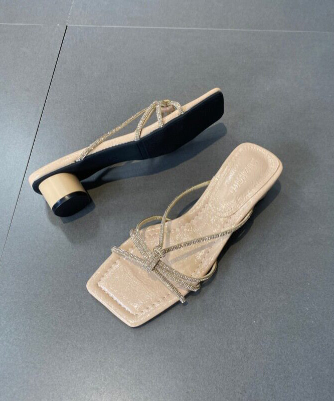 Dames Sandalen Peep Toe met Split 4