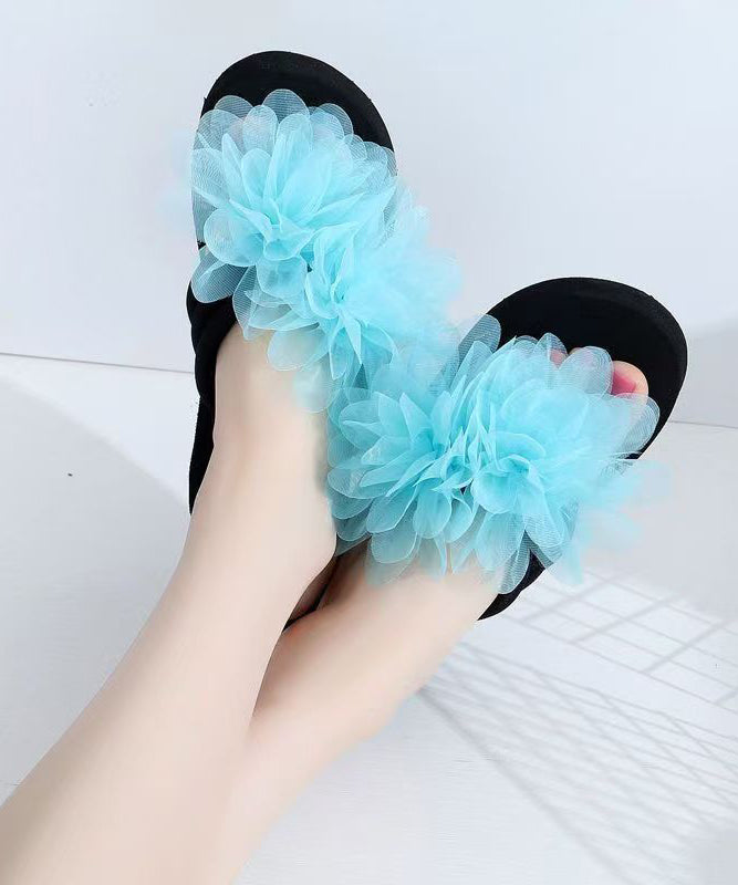 Dames Sandalen Platform Bloem Design 2