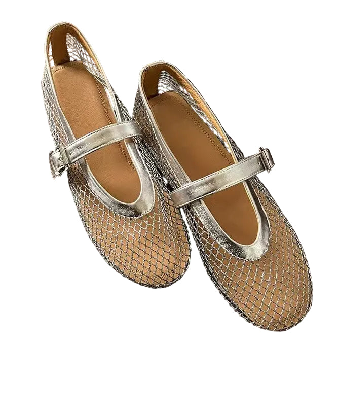 Dames Sandalen Platte Zomerstijl Met Gesp 0