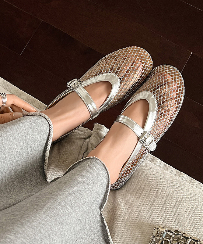 Dames Sandalen Platte Zomerstijl Met Gesp 3