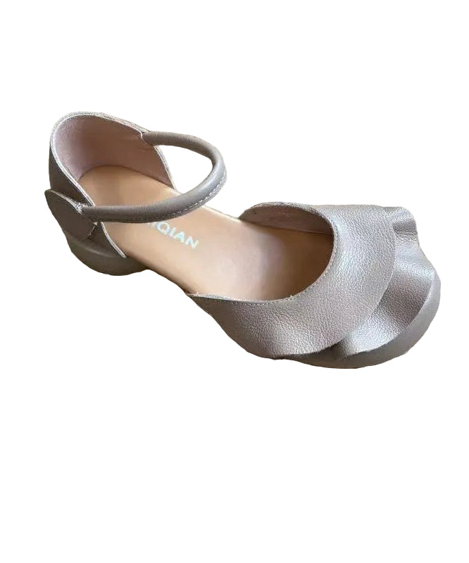 Dames Sandalen Robuust Met Gespbandjes 0