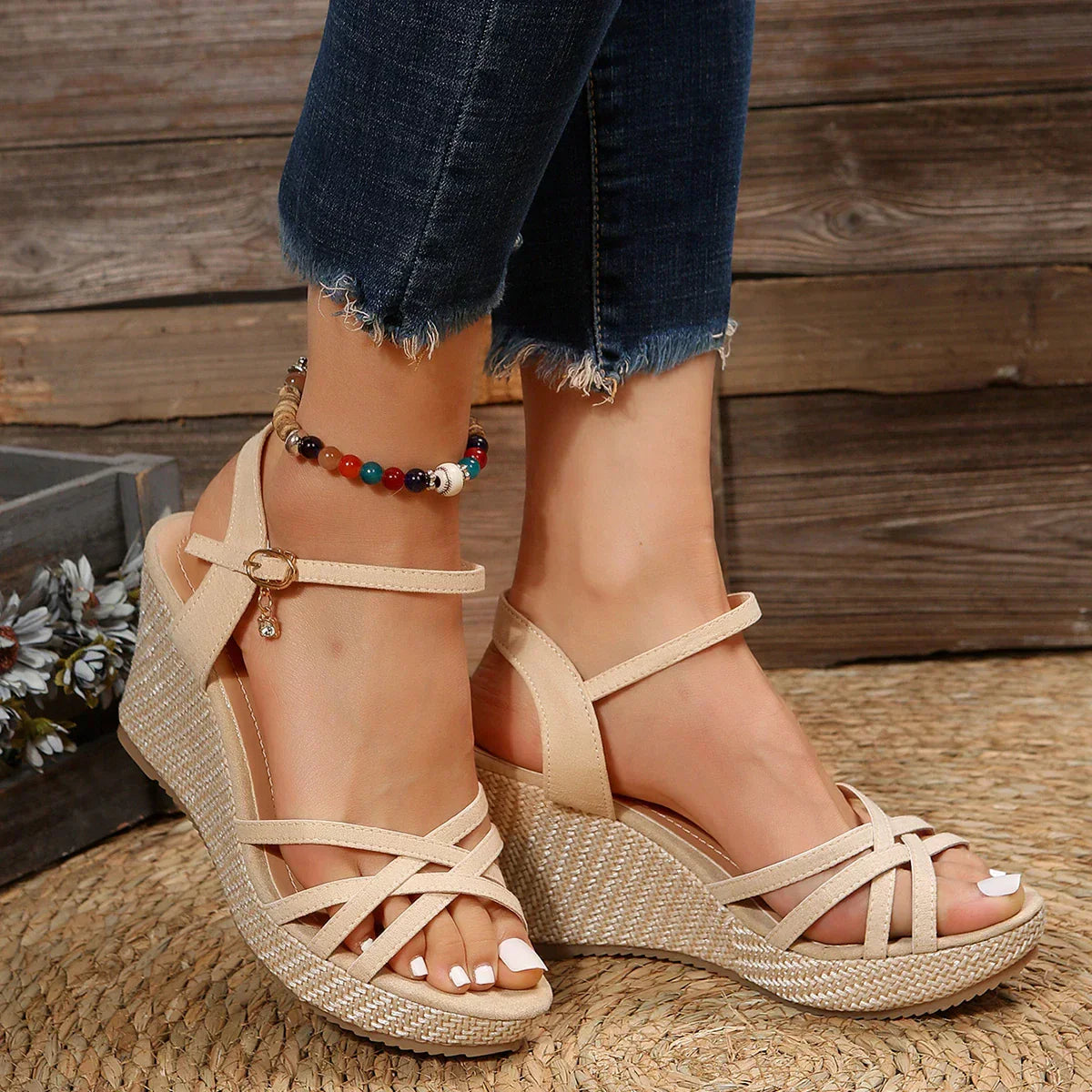 Dames Sandalen Sleehak Stijlvol en Comfortabel 3