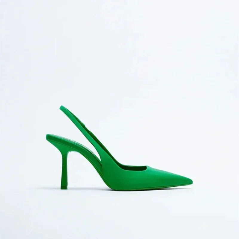 Dames Sandalen Slingback Puntige Neus Elegant 5