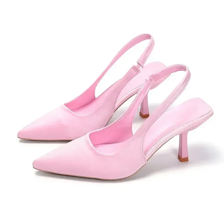 Dames Sandalen Slingback Puntige Neus Elegant 6