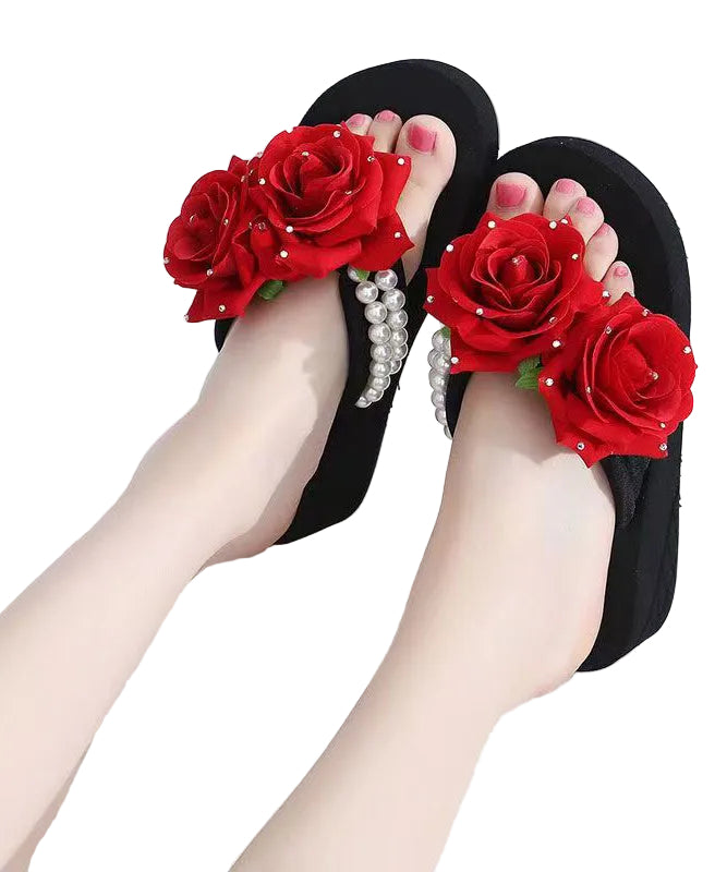 Dames Sandalen Thong met Platform 0