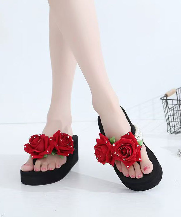 Dames Sandalen Thong met Platform 4