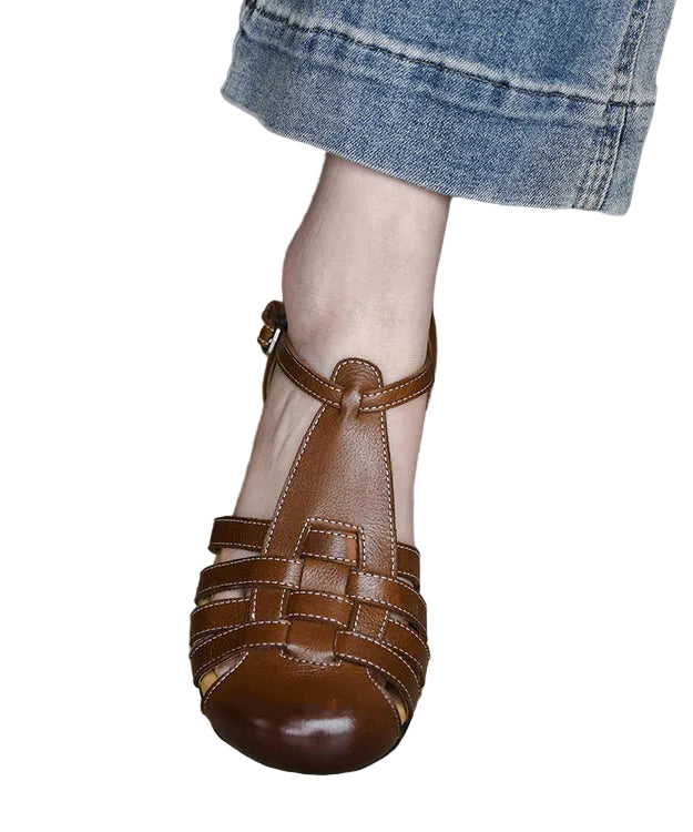 Dames Sandalen Uitgehold Comfortabel Design 4