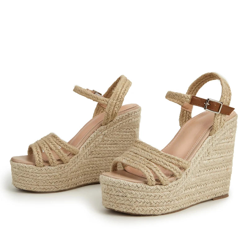 Dames Sandalen met Hak Open Teen Sleehakstijl 4