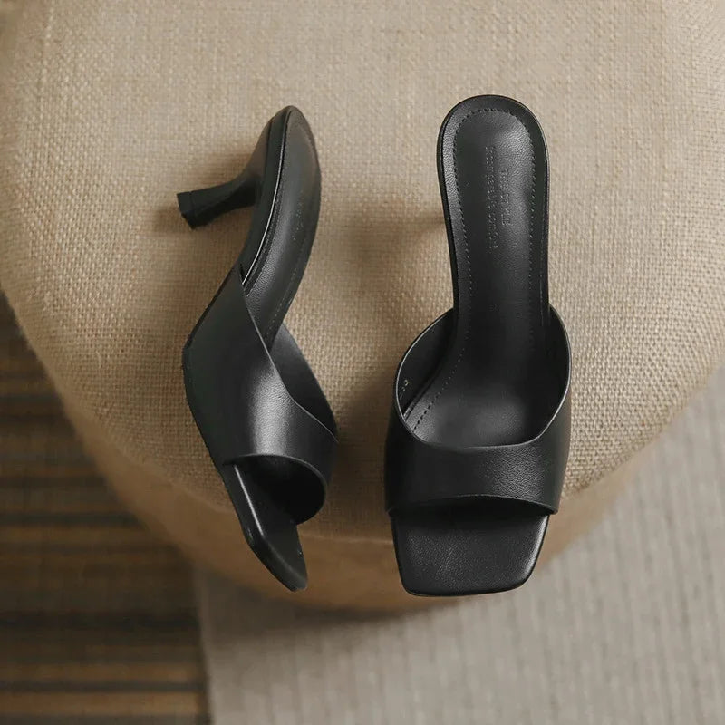 Dames Sandalen met Hak in Victoriaanse Stijl 9