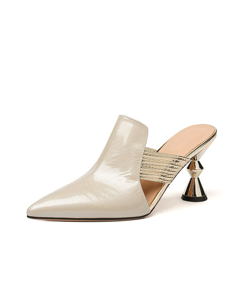 Dames Sandalen met Hoge Hak en Puntige Neus 4