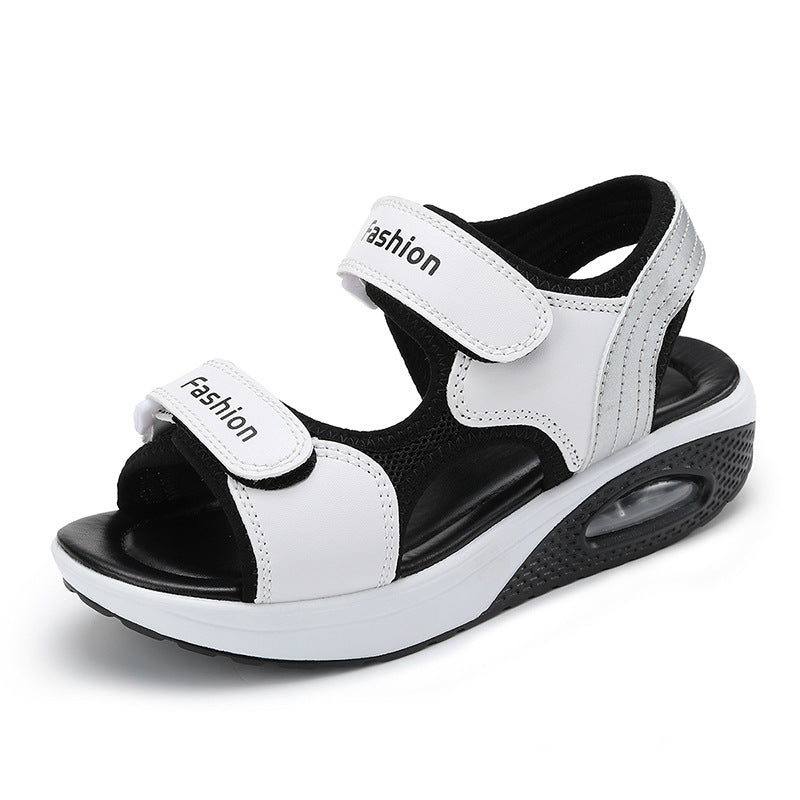 Dames Sandalen met Luchtkussen en Verstelbare Sluiting voor Comfort en Stijl 0