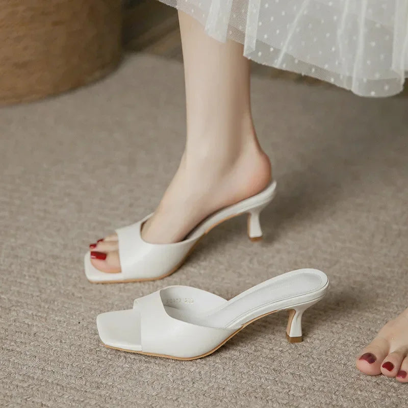 Dames Sandalen met Slanke Hak 8