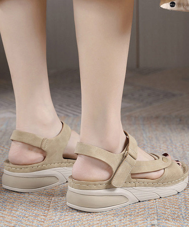 Dames Sandalen met Splitplatform 4