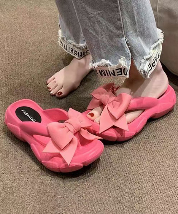 Dames Sandalen met Strik en Gesplitst Ontwerp 1