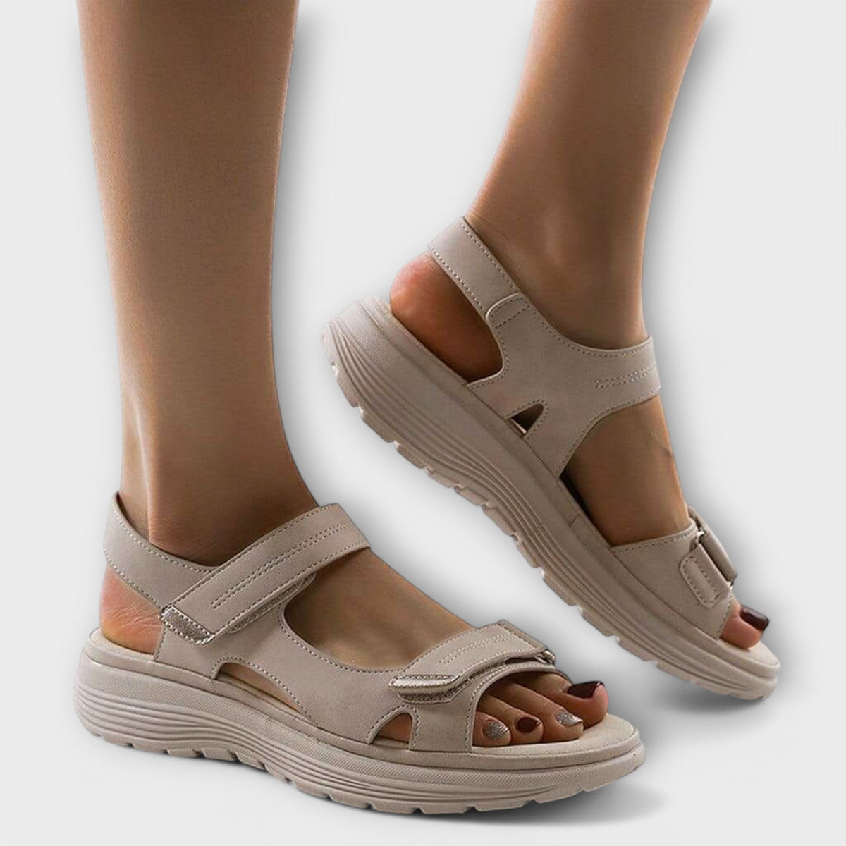 Dames Sandalen met Verstelbare Voetboogondersteuning voor Comfortabel Lopen 4