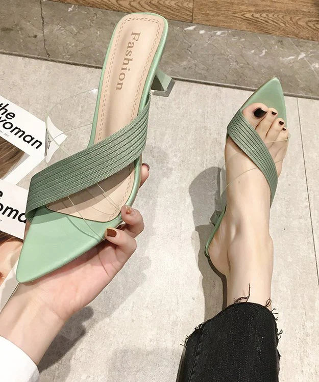 Dames Sandalen met Zirkonia en Hoge Hak 1