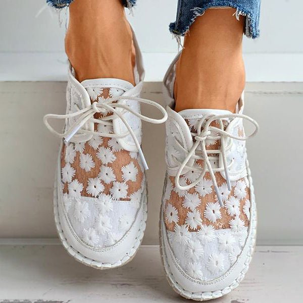 Dames Schoenen Bloemmotief Trendy Design 7