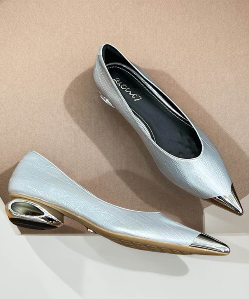 Dames Schoenen Met Puntige Neus En Split 1