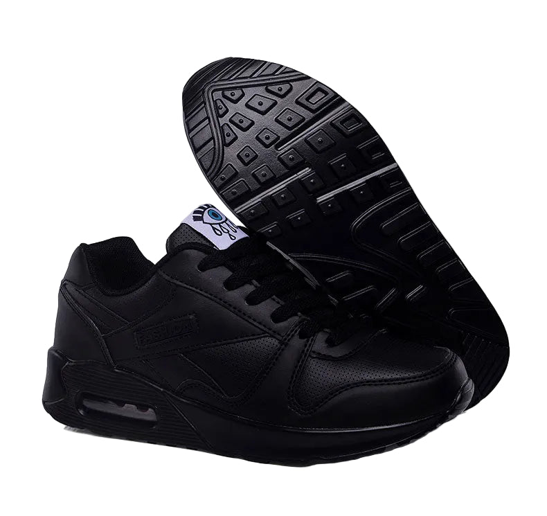 Dames Schoenen Zwart-Wit Patroon Modieus 0