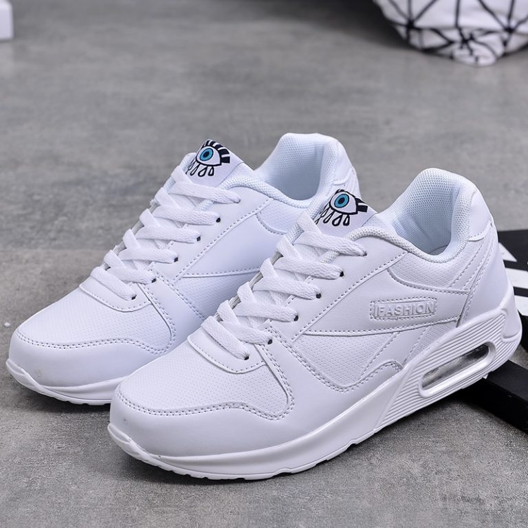 Dames Schoenen Zwart-Wit Patroon Modieus 2