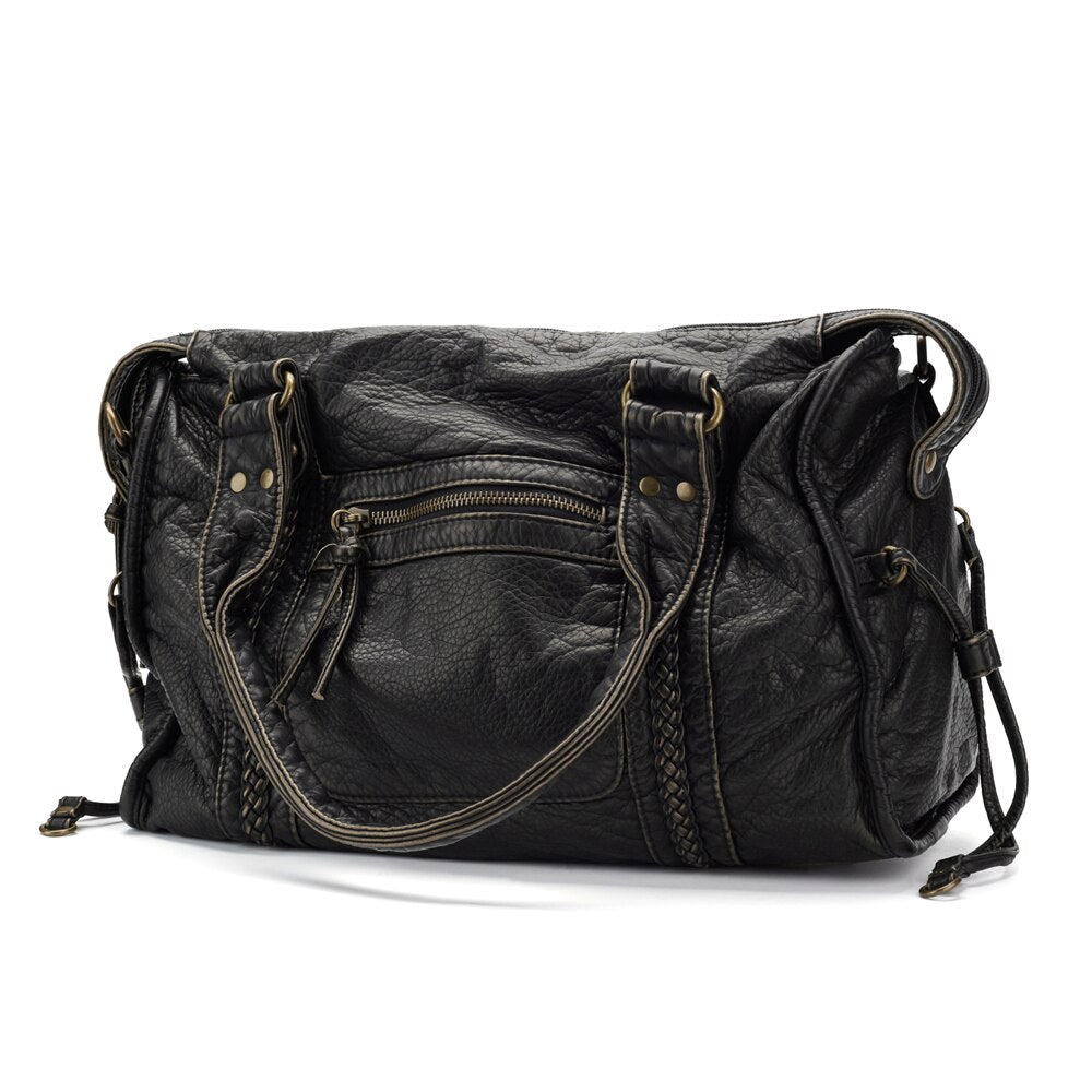 Dames Schoolhandtas Retro Stijl 1
