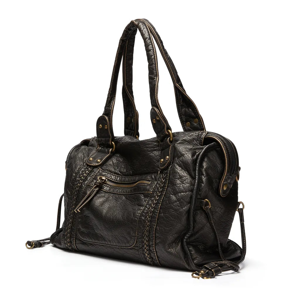 Dames Schoolhandtas Retro Stijl 5