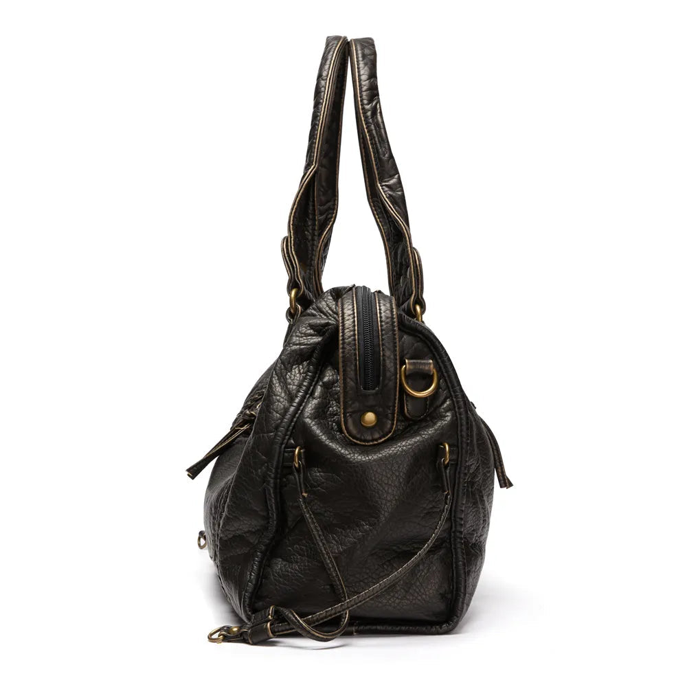 Dames Schoolhandtas Retro Stijl 6