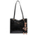 Dames Schoudertas Charm Tote Luxe PU Leer Met Afneembaar Konijnencharme 1