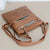 Dames Schoudertas Retro-Chique Kunstleer 3