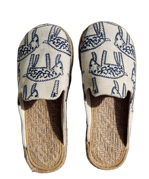 Dames Schuifsandalen Geborduurd 0