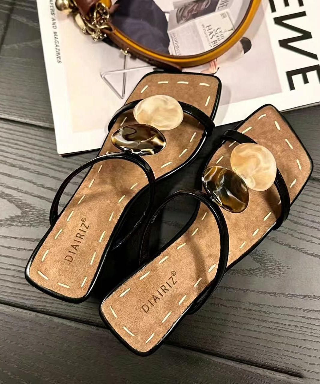 Dames Schuifsandalen met Hoge Hak 3
