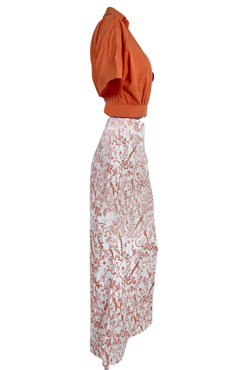Dames Set Crop Top en Palazzobroek Modieus 6