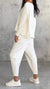 Dames Set Lange Mouwen en Broek Zachte Ademend Stof 3