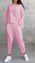 Dames Set Lange Mouwen en Broek Zachte Ademend Stof 5