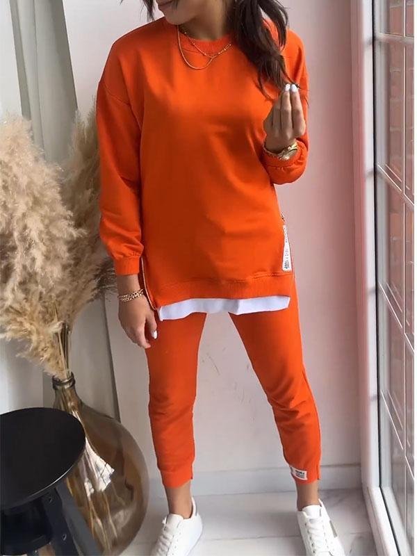 Dames Set met Sweatshirt en Broek Comfortabel 2