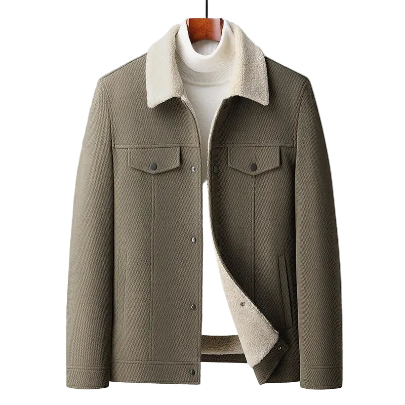 Dames Sherpa-jas met Reverskraag 0