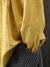 Dames Shirt Geplooid Ronde Hals Katoen Linnen Lange Mouwen 2