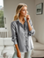 Dames Shirt Ruffle Lange Mouw Elegante Zachte Stof 4