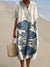 Dames Shirtjurk Korte Mouwen Plus Size Ademend Oceaanmotief Casual Zomerjurkjes 20