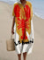 Dames Shirtjurk Korte Mouwen Plus Size Ademend Oceaanmotief Casual Zomerjurkjes 21