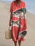 Dames Shirtjurk Korte Mouwen Plus Size Ademend Oceaanmotief Casual Zomerjurkjes 9