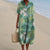 Dames Shirtjurk Met Korte Mouwen Bloemenprint Met Zak 6