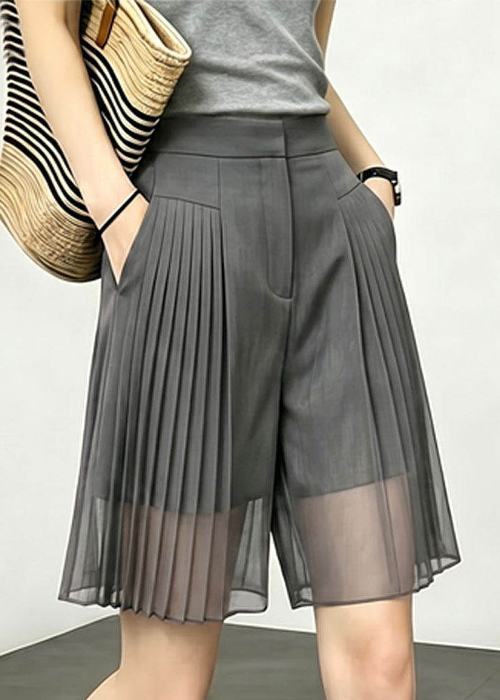 Dames Shorts Patchwork Tule Met Zakken 4