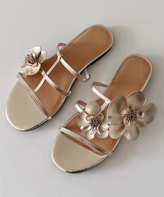 Dames Slide Sandalen met Bloemenprint 4