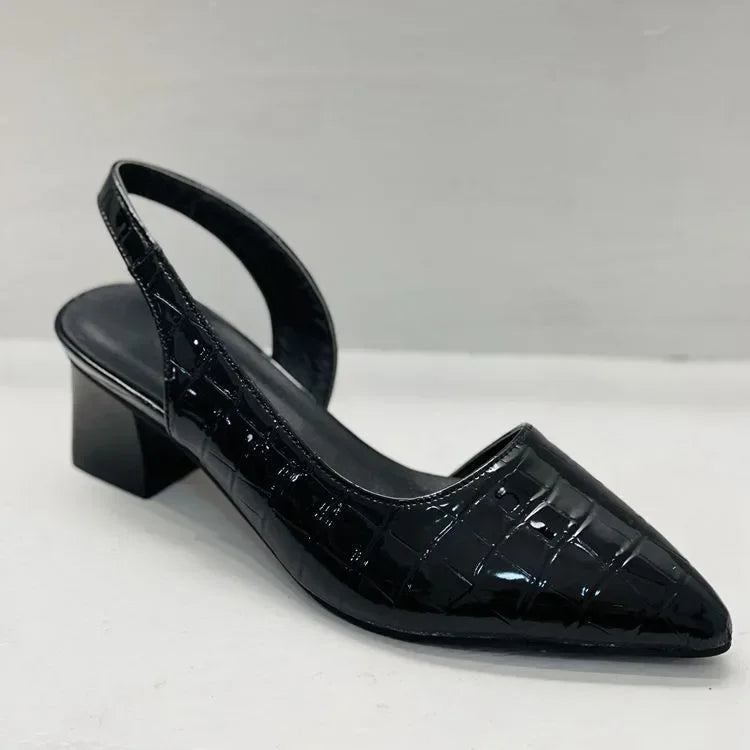 Dames Slingback Pumps met Spitse Neus 4