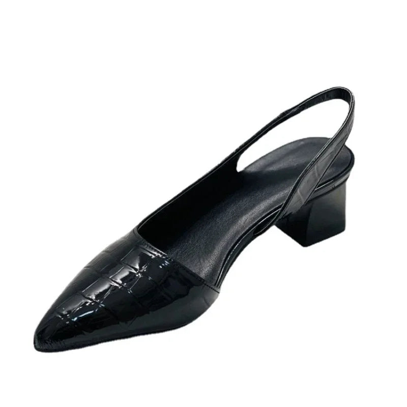 Dames Slingback Pumps met Spitse Neus 5