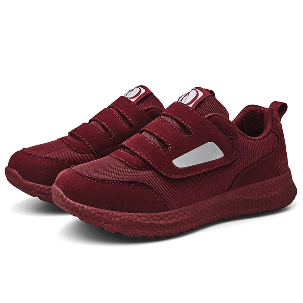 Dames Slip-On Orthopedische Schoenen met Klittenband voor Comfortabele Wandeling 0